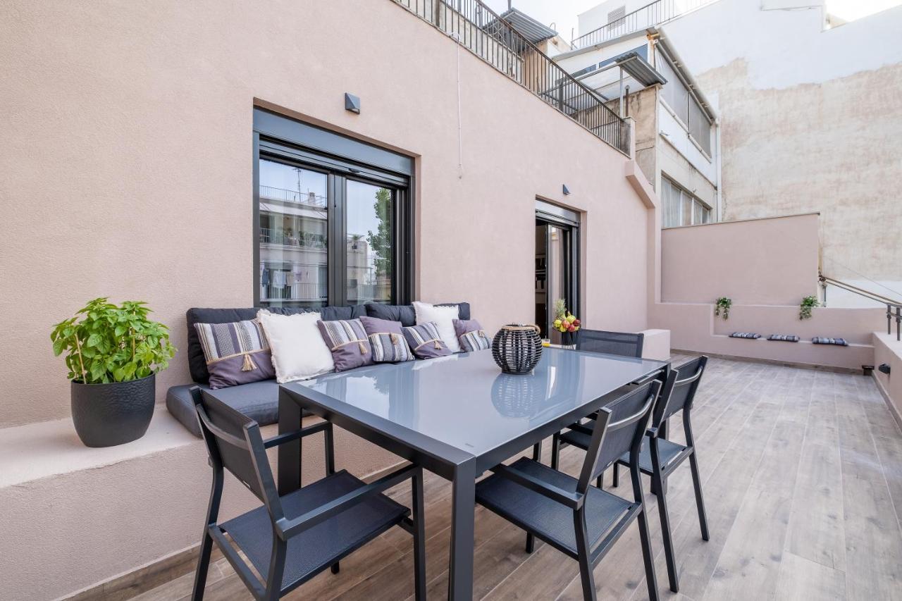 Exarcheia Vibe Penthouse 1 Atenas Exterior foto